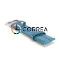 Ремінець з телячої шкіри Bandco бірюзовий RBC-031 - 3